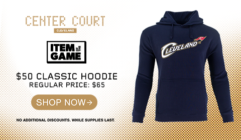 Item of the Game: $50 Classic Hoodie. Click to shop now