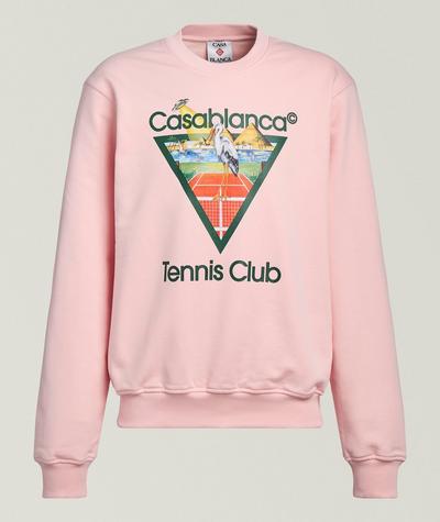 Casablanca - Tennis Club Pyramid Organic Cotton Sweatshirt