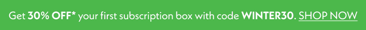 Save with code WINTER30