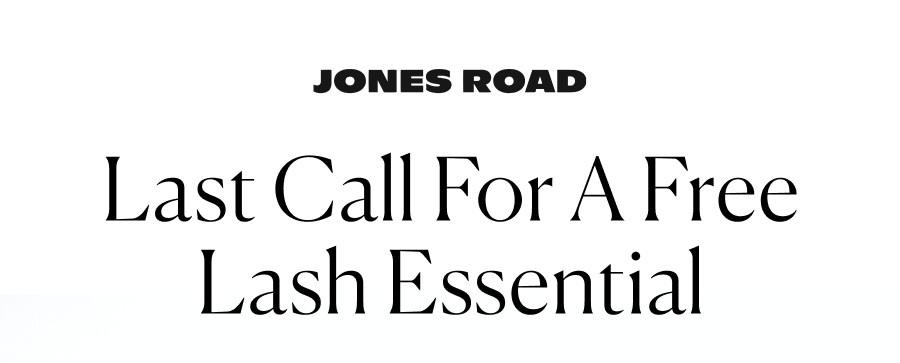 Last call for a free lash essential