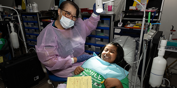 Smiles All Around: Dental Care Clinic at Angel Stadium