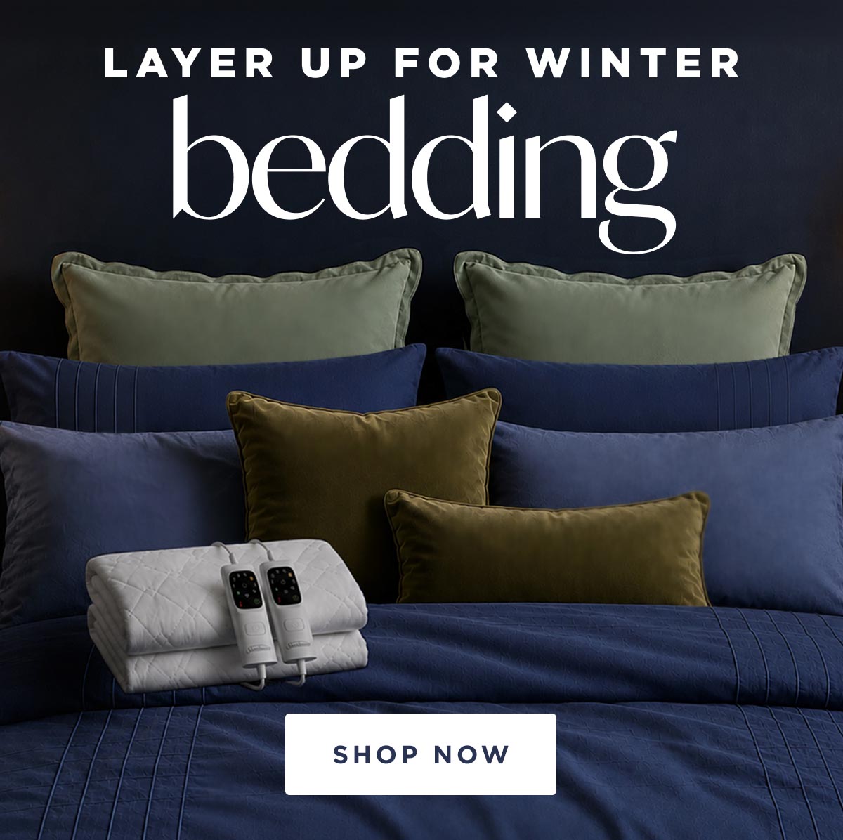 Layer for winter bedding