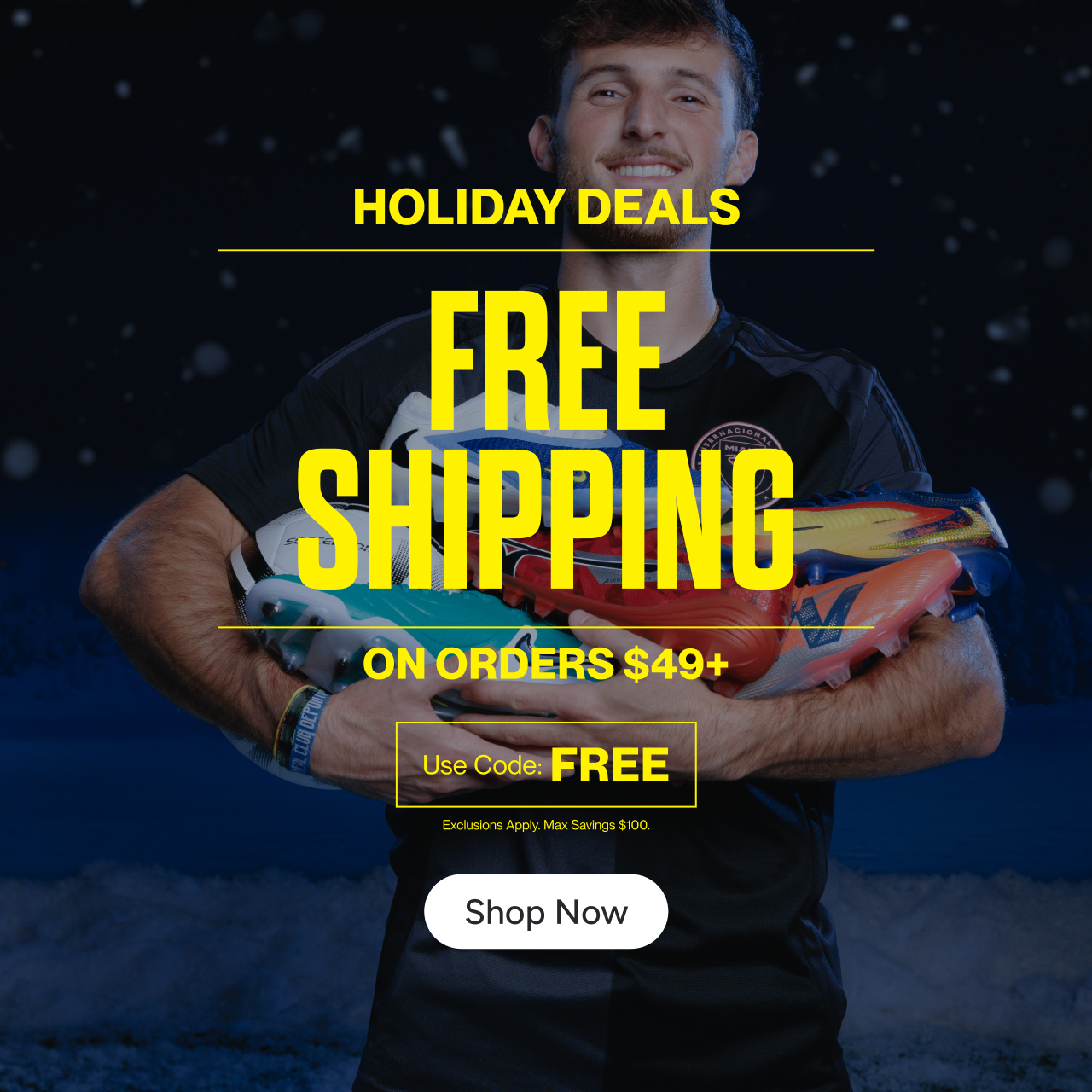 FREE shipping on orders $49+