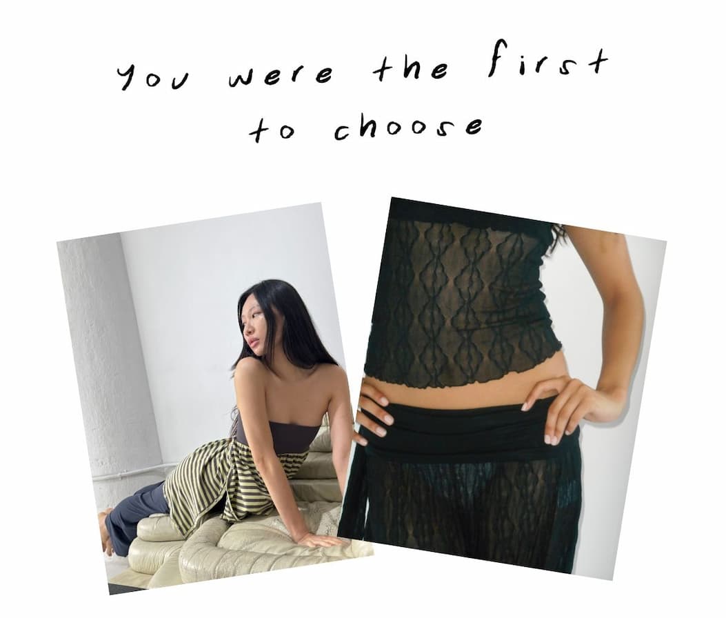 you were the first to choose 