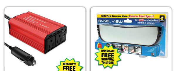300W Car Power Inverter - ONLY $13 After Rebate*!