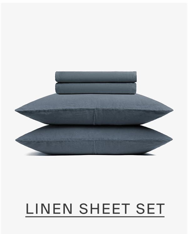 Linen sheet set