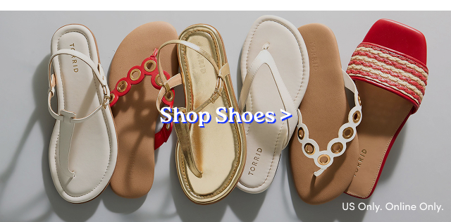Shop Shoes > | US Only. Online Only.