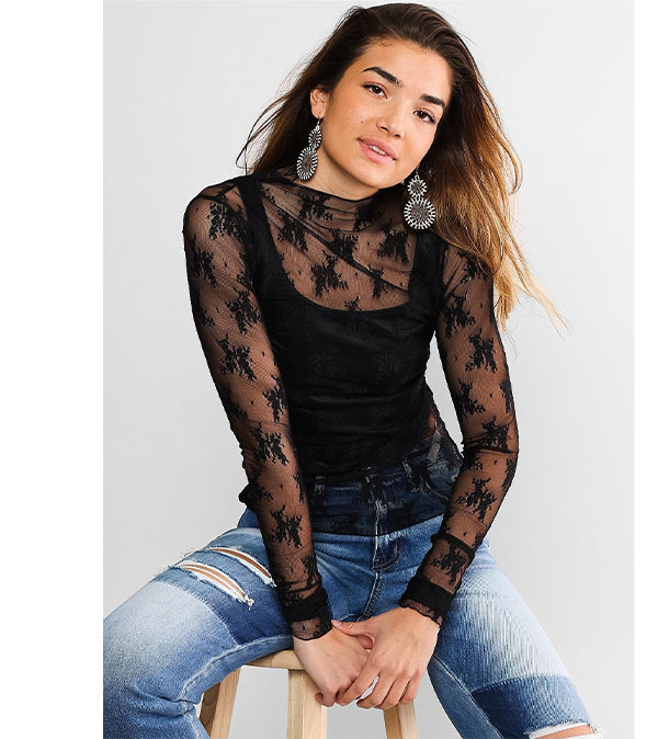 Lady Lux Layering Top