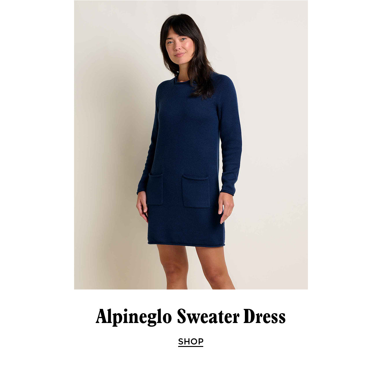 Alpineglo Sweater Dress
