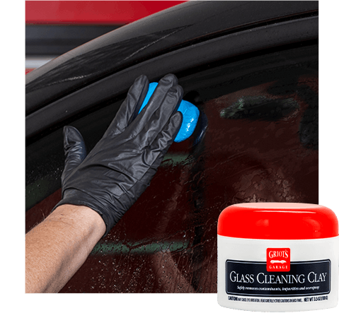Level 2 Bonded spots, use Glass Cleaning Clay