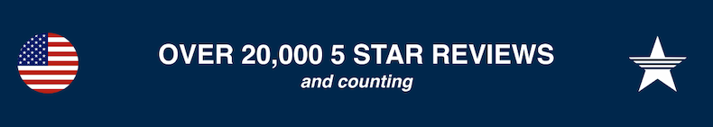 Over 20,000+ 5 star reviews