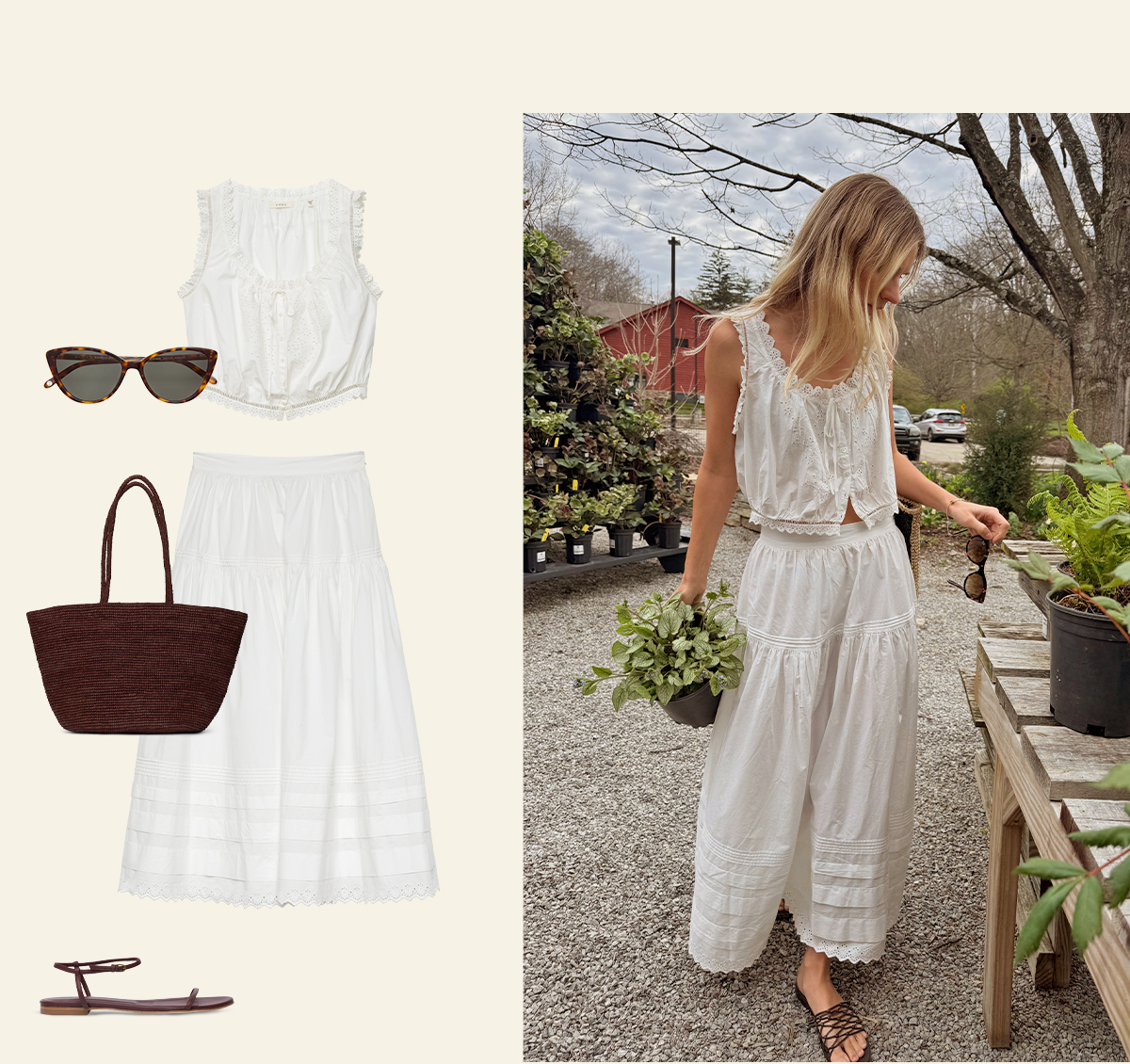 Shop The Sebastiane Skirt at DÔEN