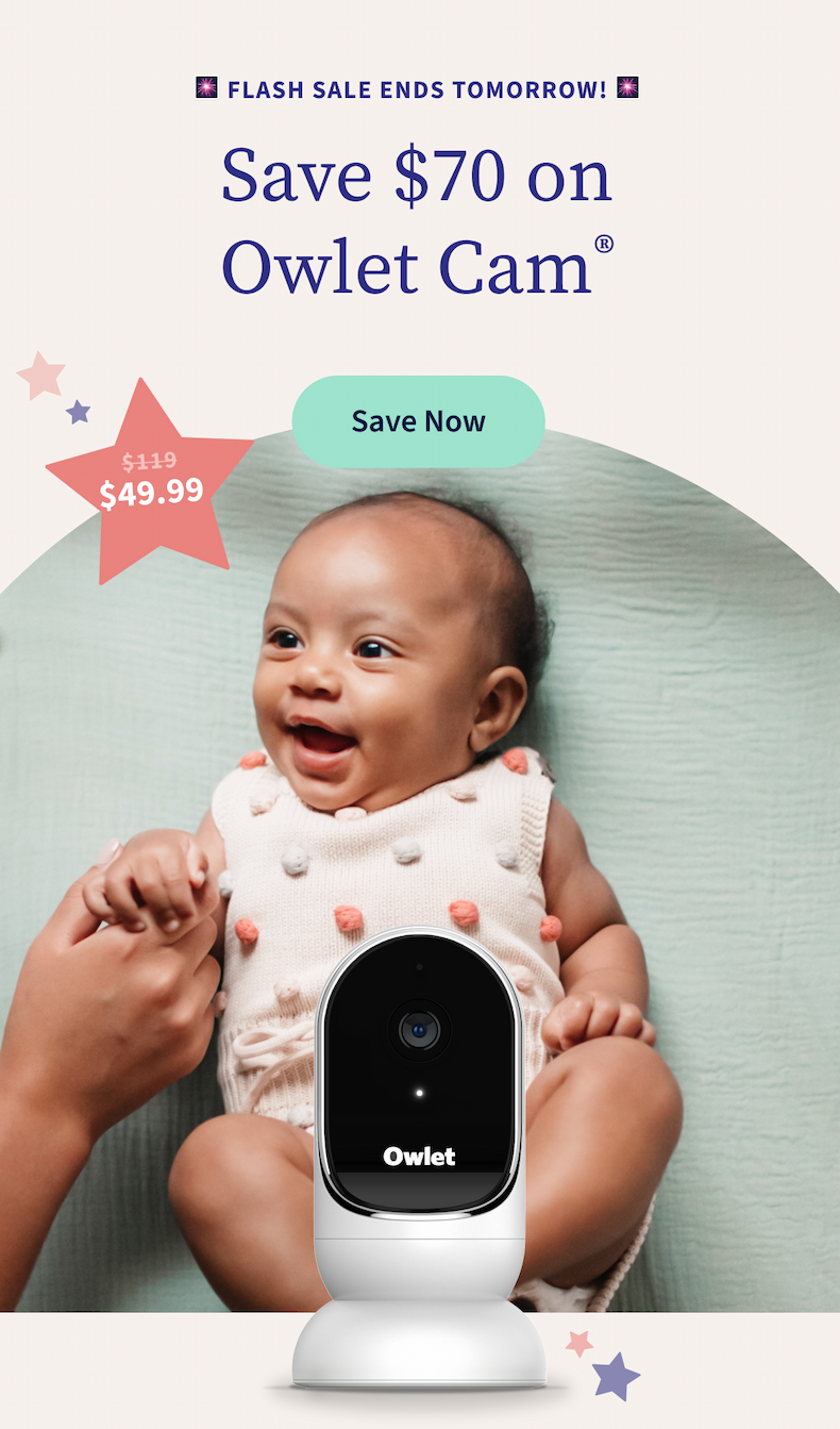 Flash Sale Ends Tomorrow | Save $70 on Owlet Cam | Save Now