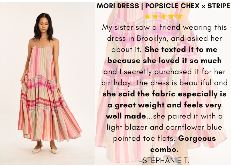 Mori Derss | Popsicle Chex x Stripe