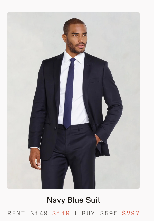 Navy Blue Suit