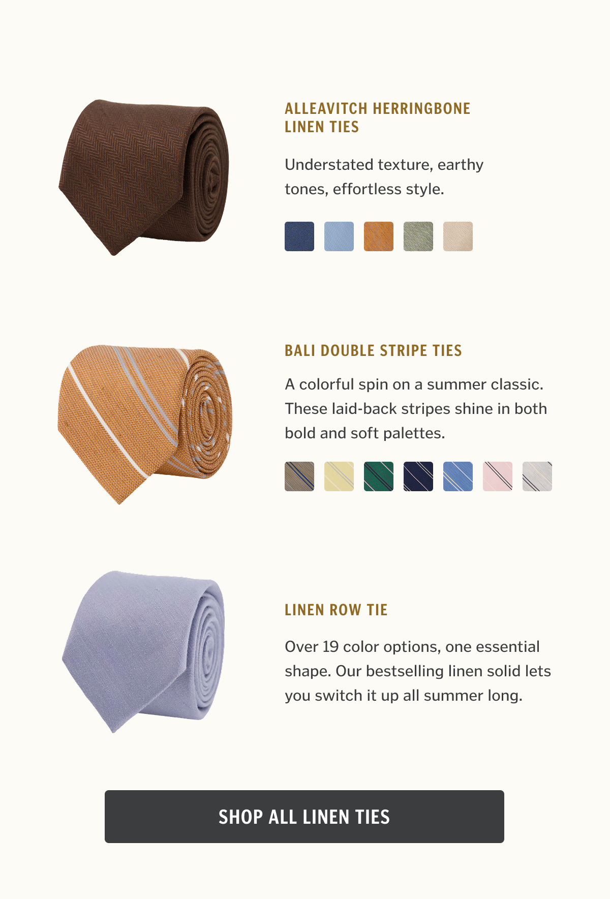 Shop All Linen Ties