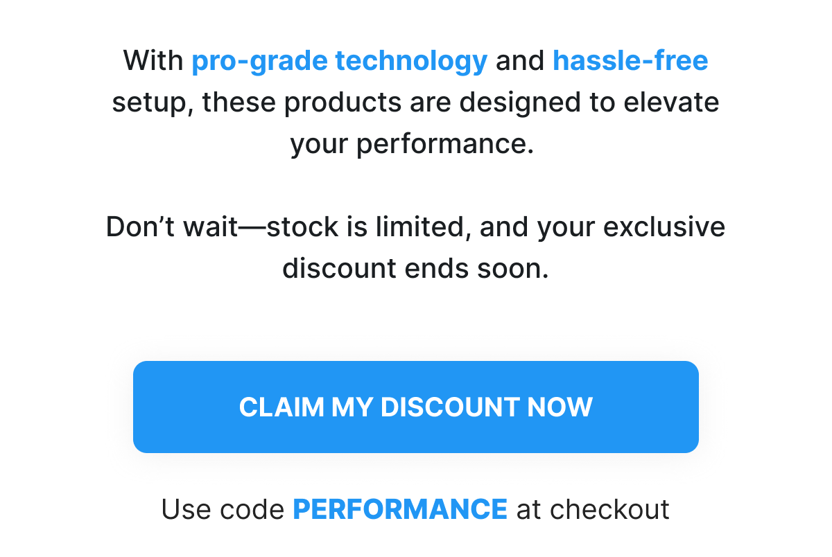 Don’t wait—stock is limited, and your exclusive discount ends soon. - Claim my $450 Off now