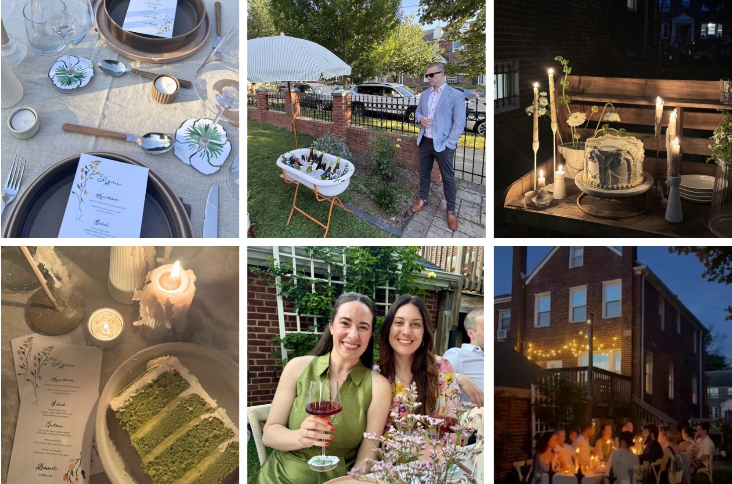 MORE FROM OUR AL FRESCO DINNER