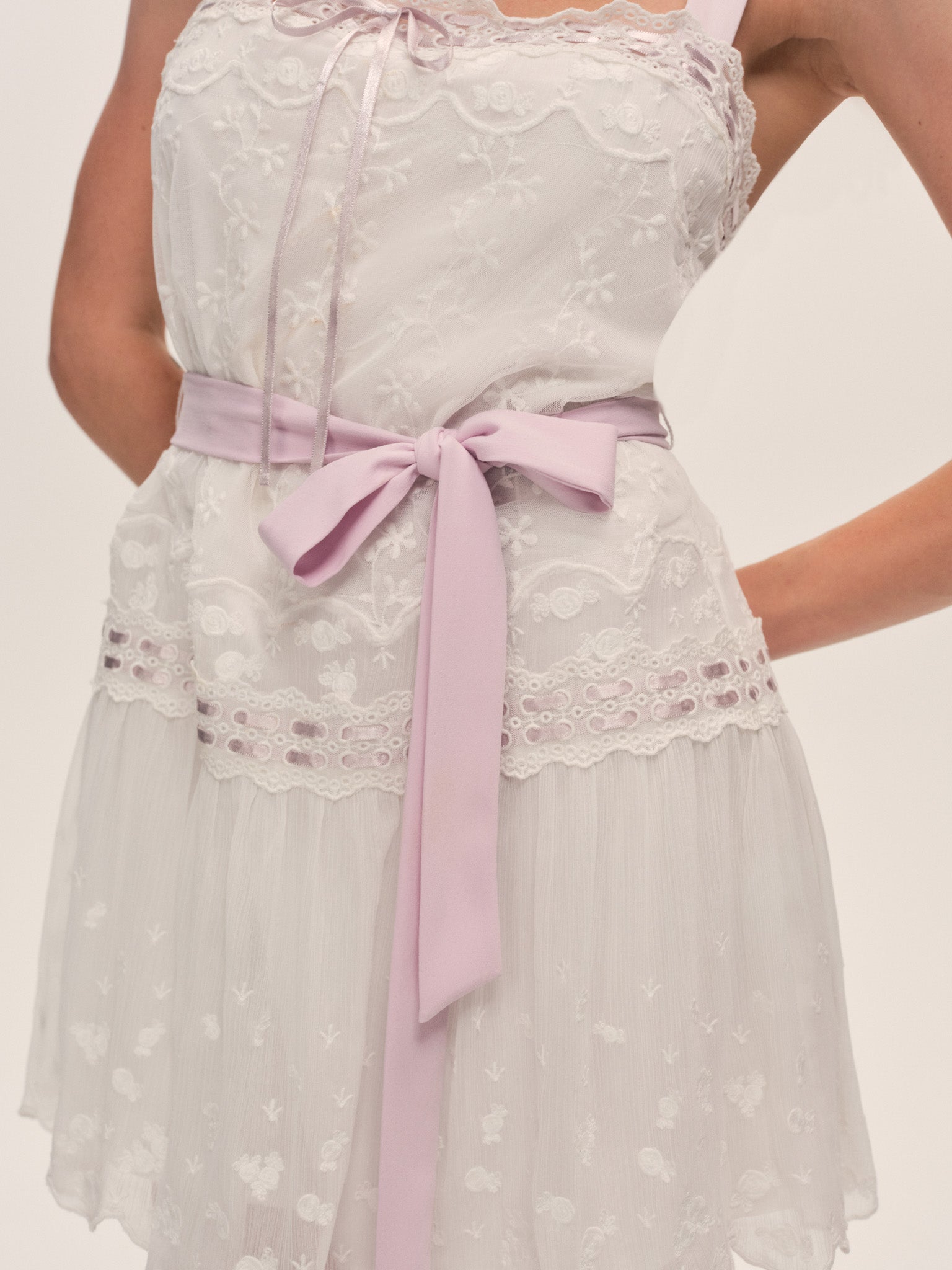 Image of Noah Embroidered Mini Dress