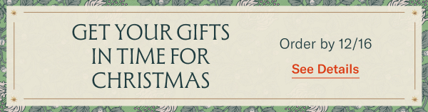 Get your gifts in time for Hanukkah
