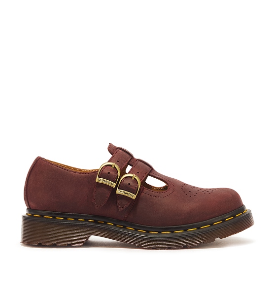 8065 Crazy Horse Leather Mary Jane Shoes