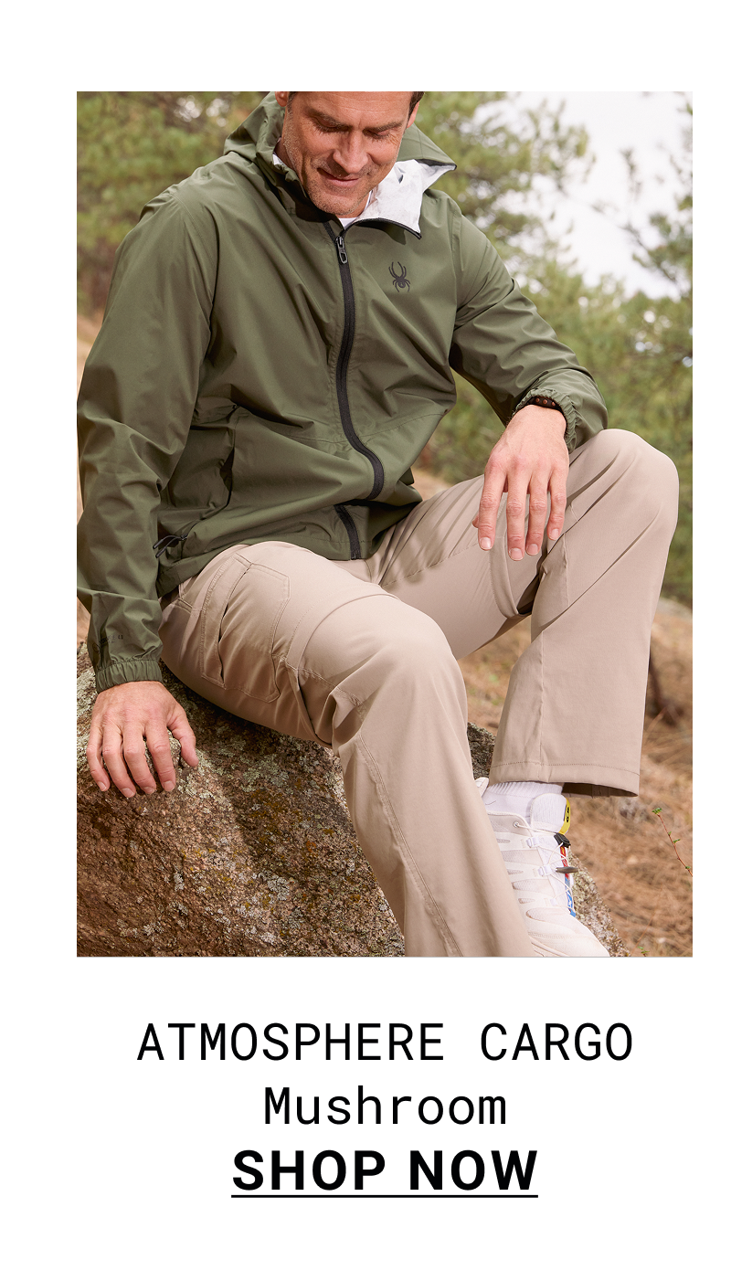 Men's Atmosphere Convertible Cargo Pant - Mushroom