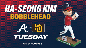 July 21: Ha-Seong Kim Bobblehead Giveaway