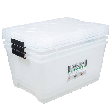 Greenmade 45 qt Storage Bins with Locking Handles and Lids