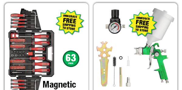 Magnetic Screwdriver Set - ONLY $18.99 After Rebate*!