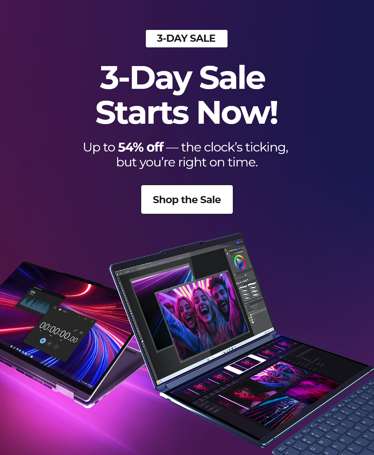 3-Day Sale Starts Now!