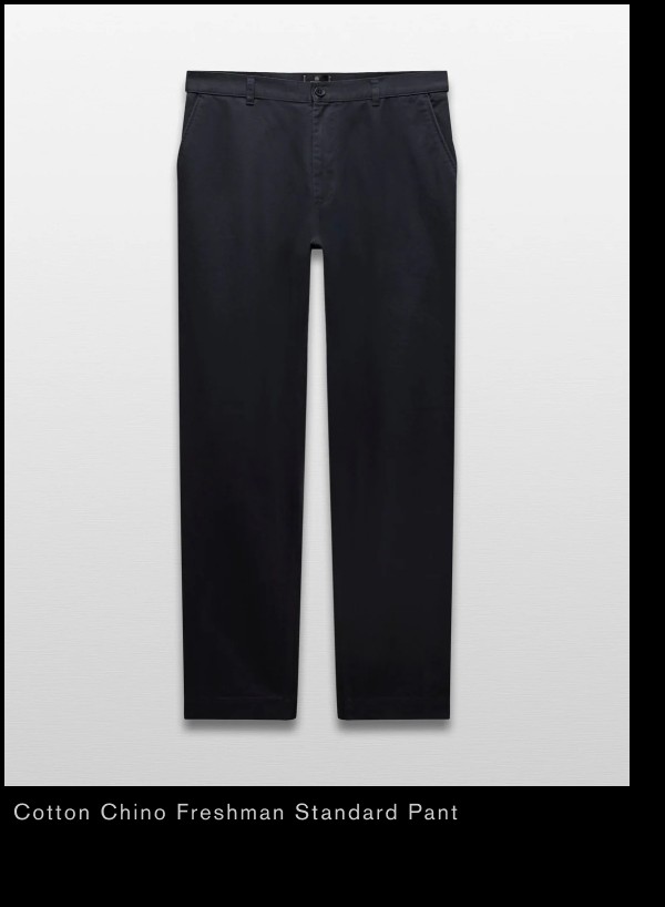 Cotton Chino Freshman Standard Pant