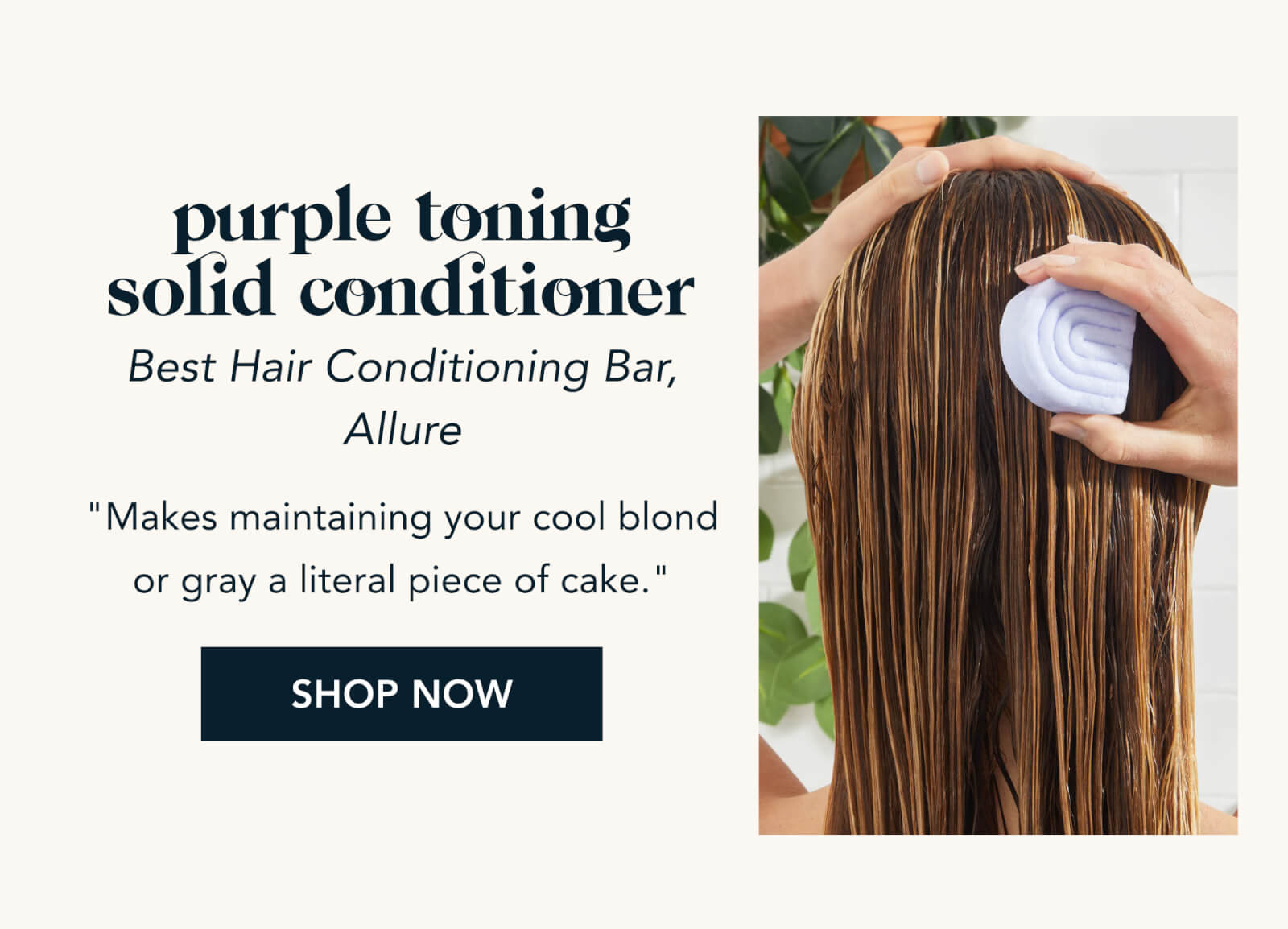 Purple Toning Solid Conditioner