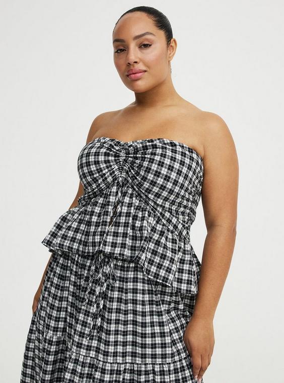 Cinched Tube Top