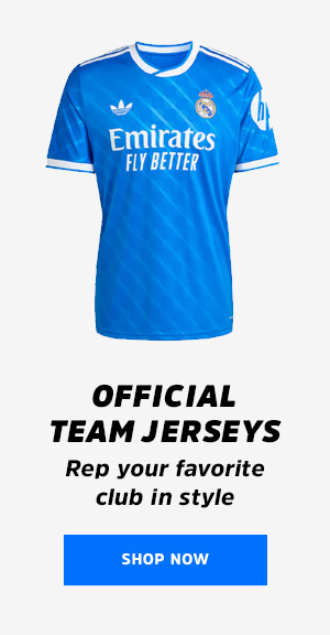 Official Team Jerseys - Rep their favorite club in style