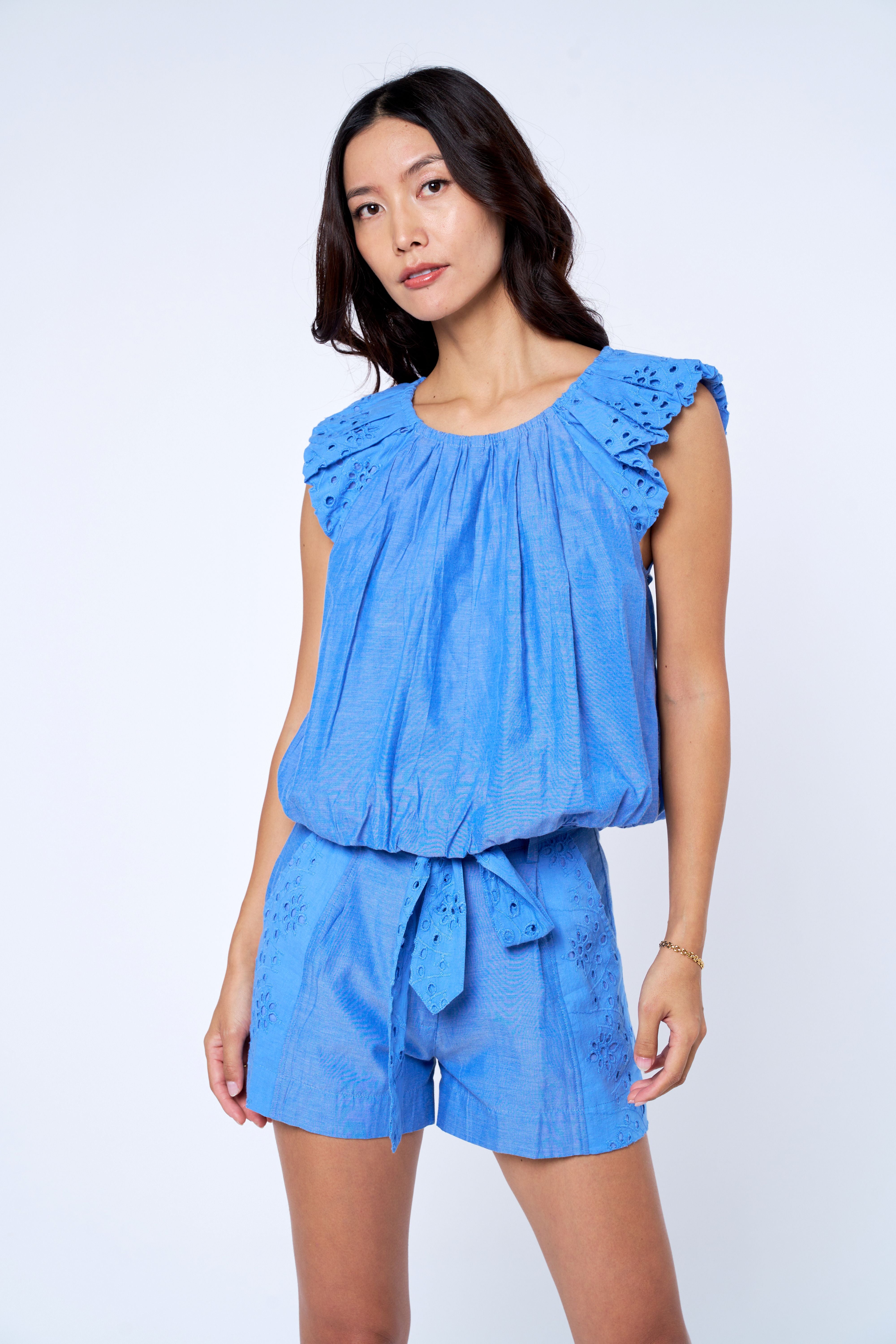 Image of Ada	Eyelet Lace Top