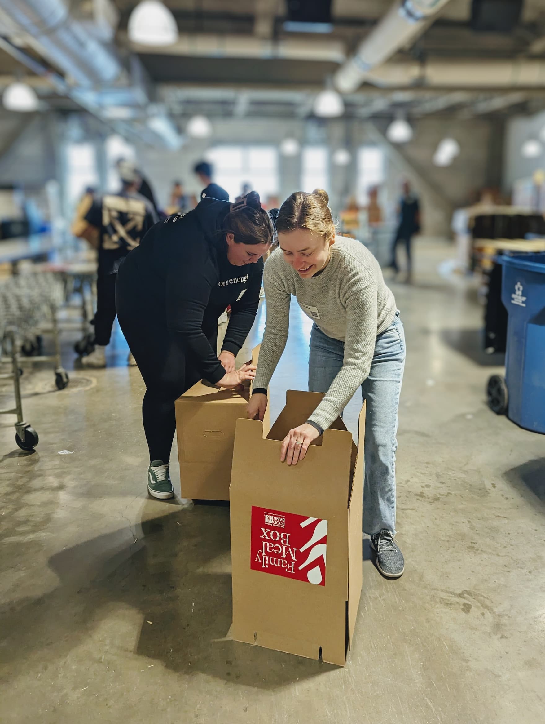 Wildgrain Team at the Greater Boston Food Bank