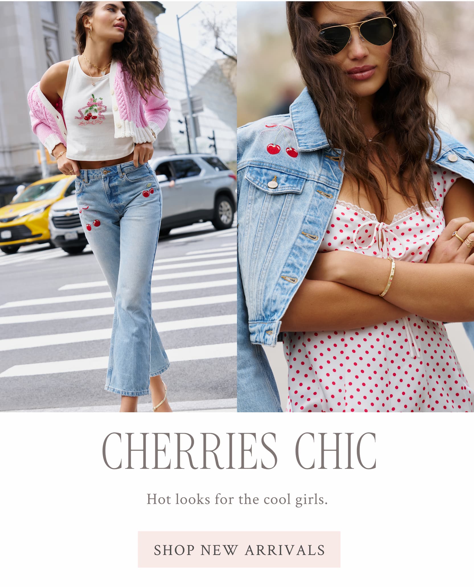 Cherries Chic   Hot looks for the cool girls. <SHOP NEW ARRIVALS>