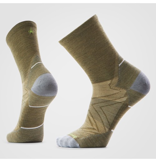 Run Mid Crew Socks-Winter Moss / L