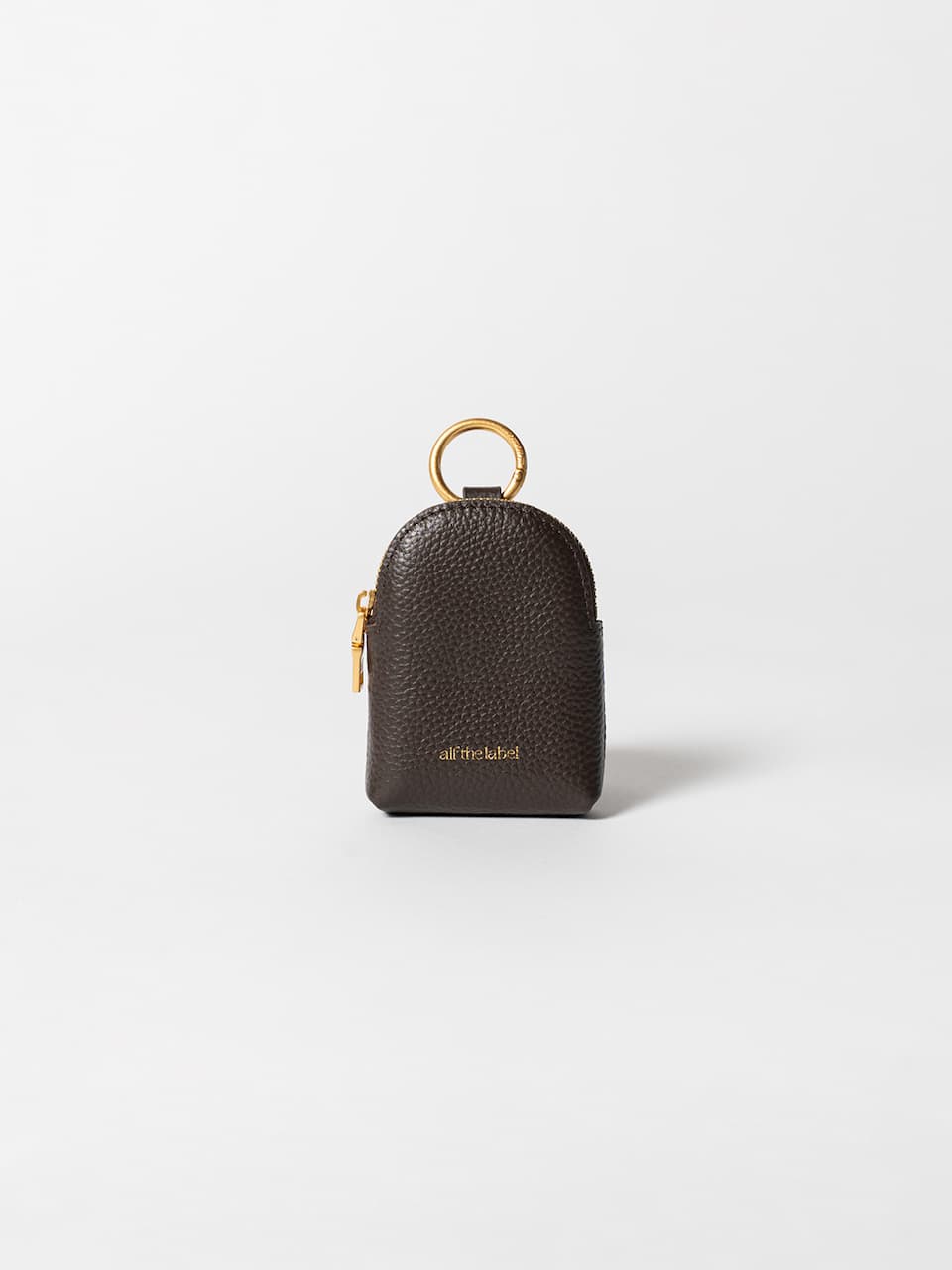 Mini Zip Pouch (Pebbled Leather)