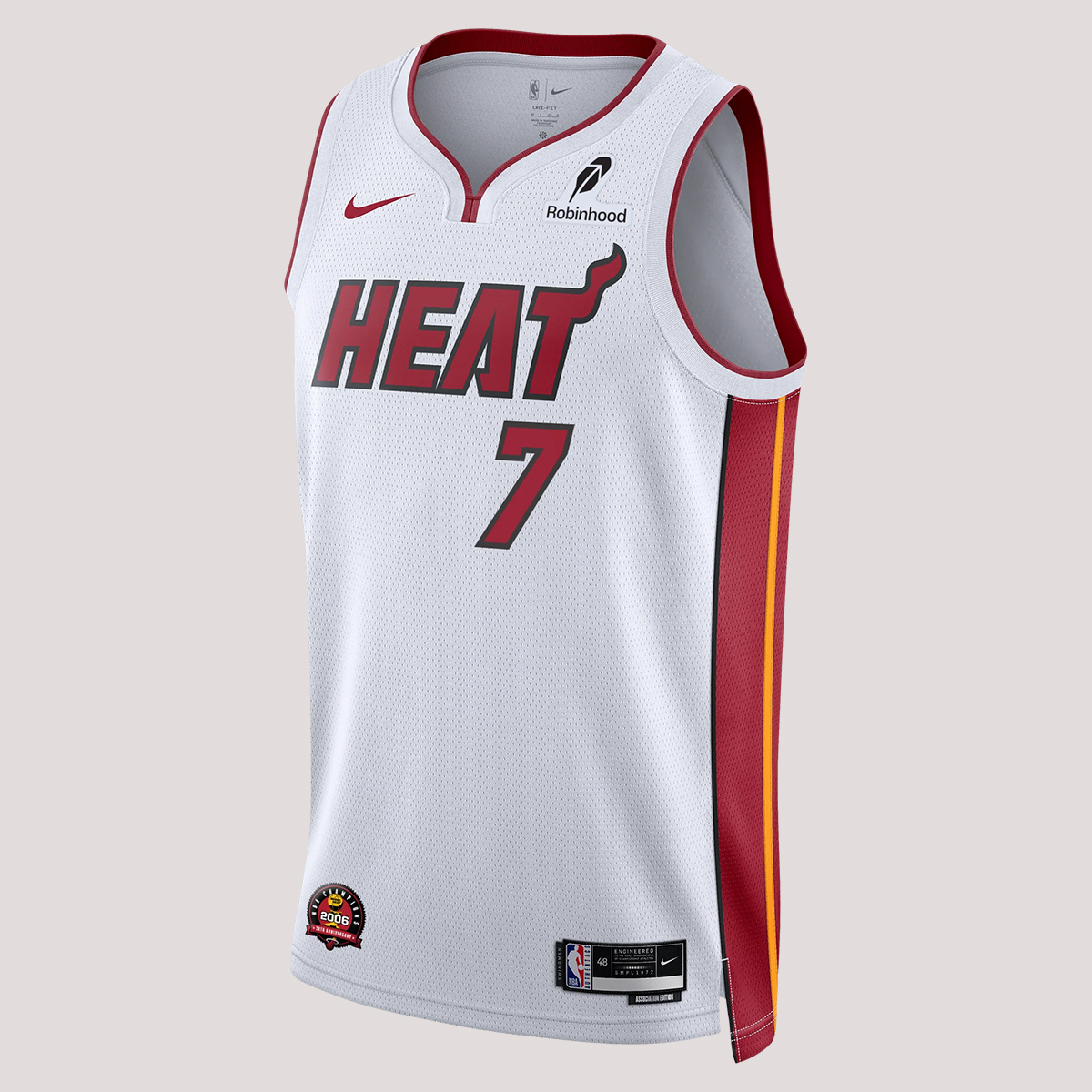 Kel'el Ware Nike Miami HEAT Association White Swingman Jersey