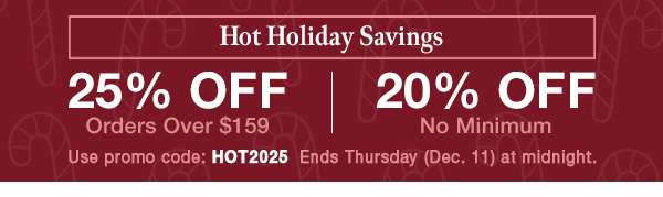Hot Holiday Savings
