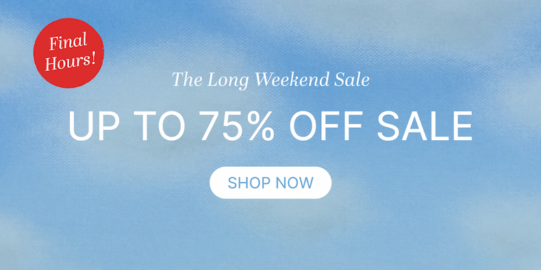 New Sale Styles up to 75% Off