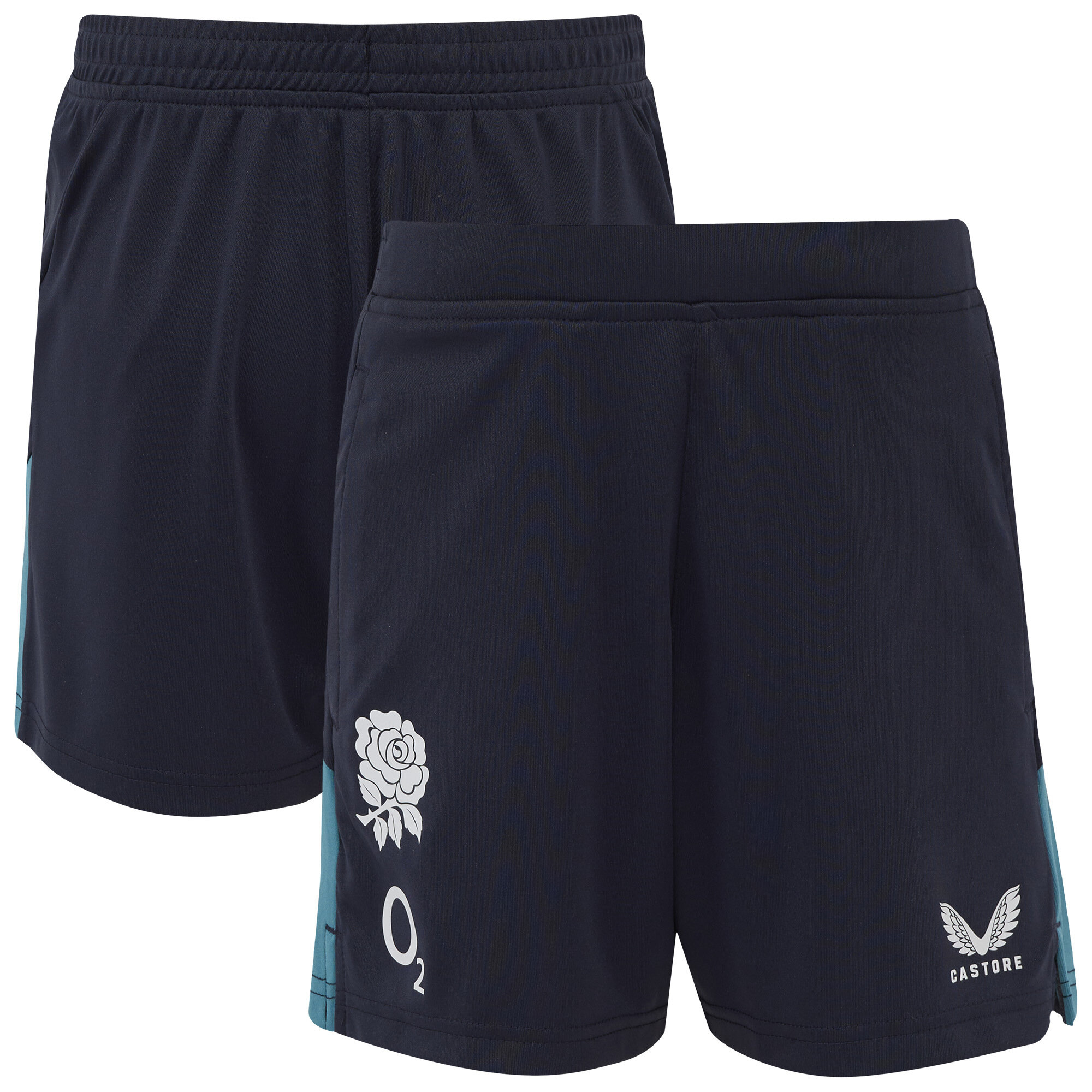 England Rugby Performance Knit Short - Bla...