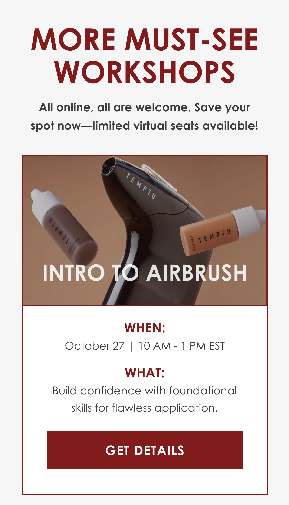 Intro To Airbrush