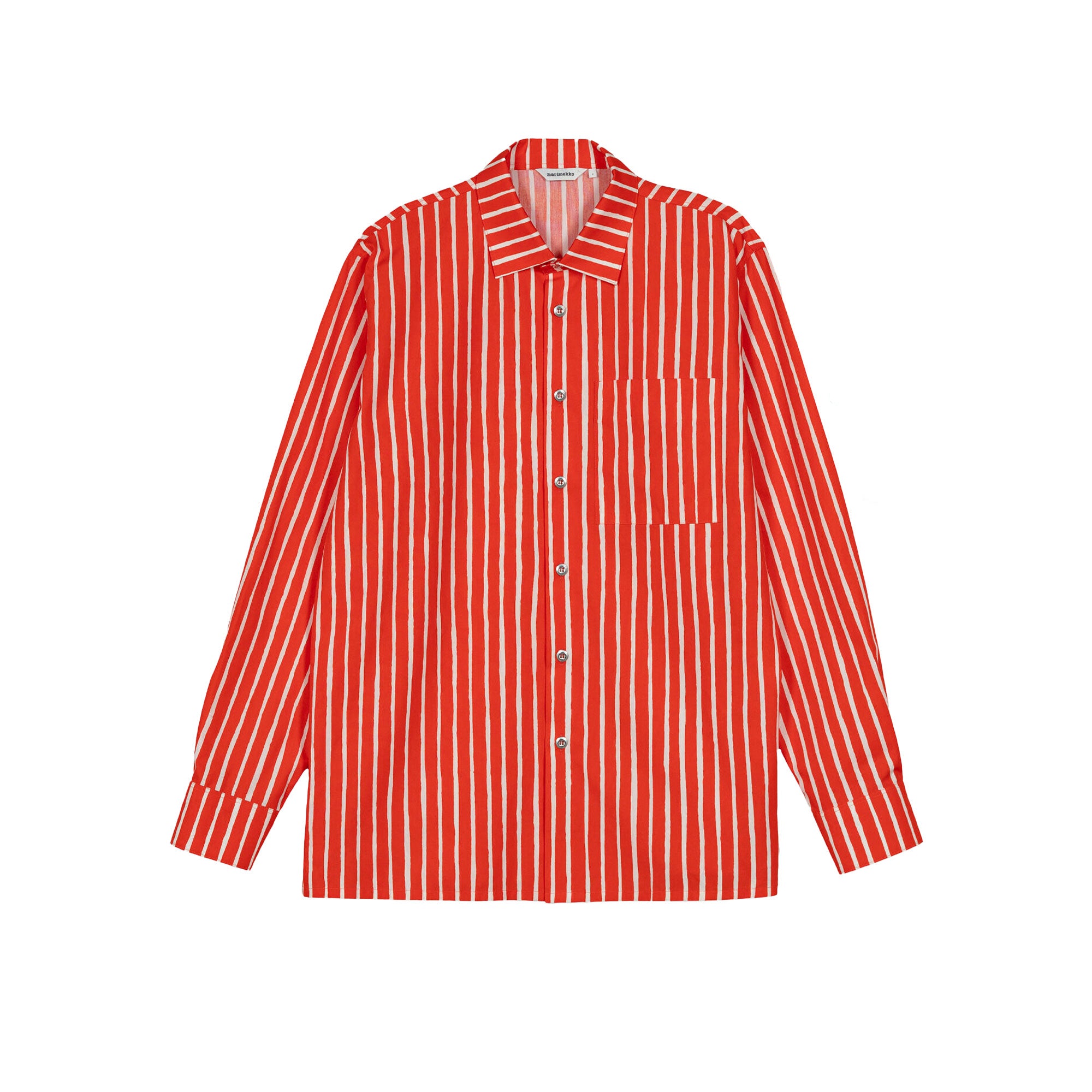Image of Jokapoika Shirt - Red + White