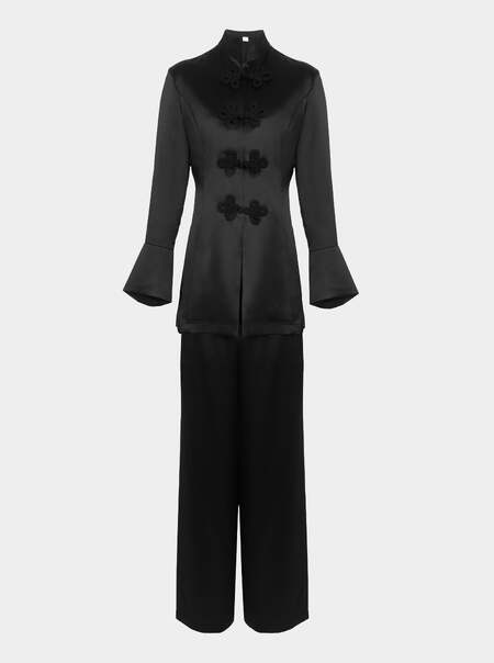 Azalea Silk Pajama Set
