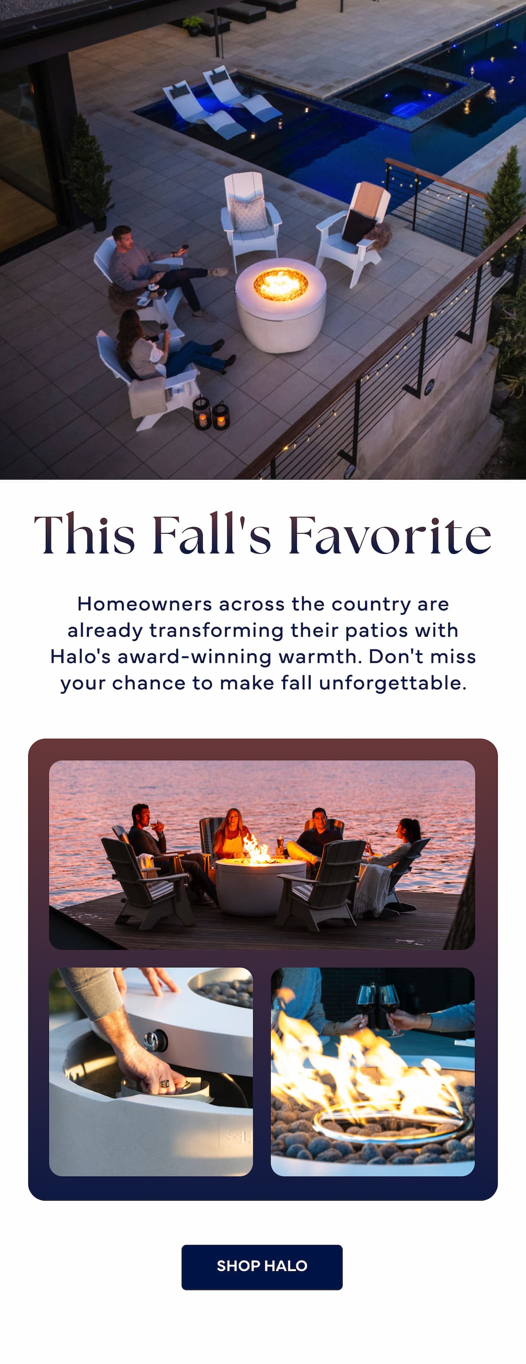 Shop Halo Firepit