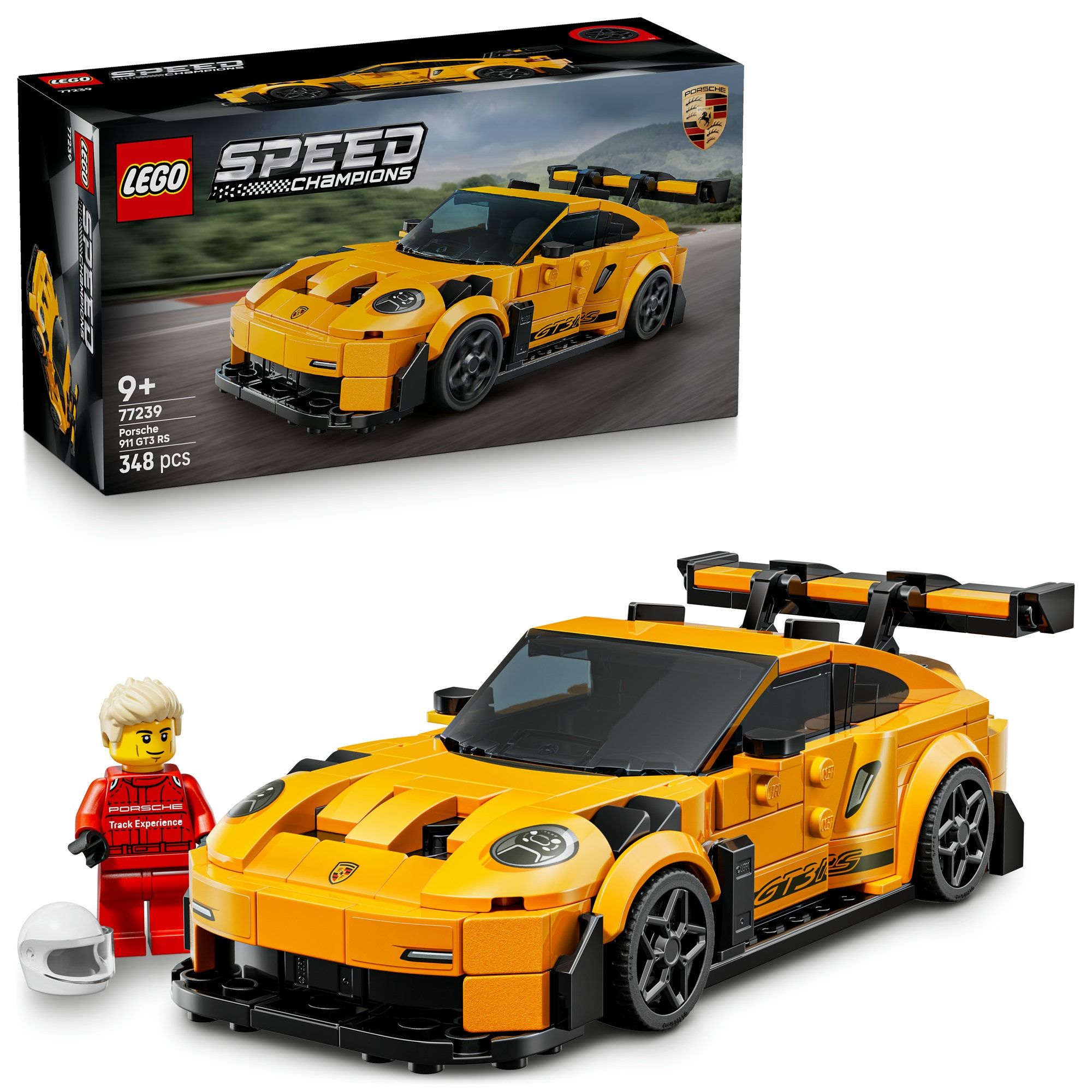 Image of LEGO Speed Champions Porsche 911 GT3 RS Super Car 77239
