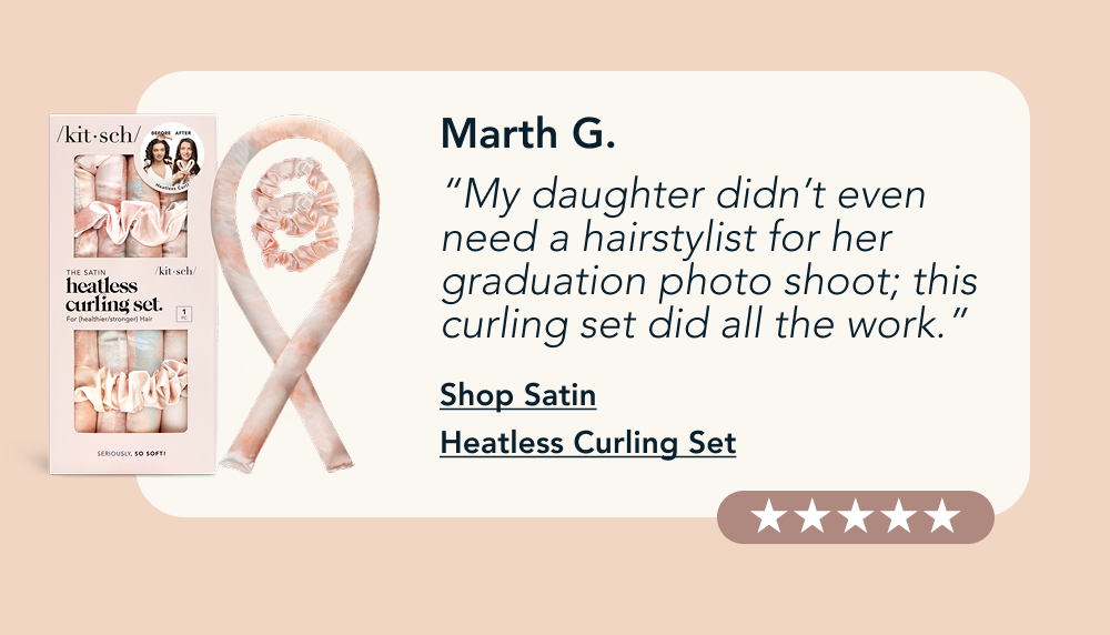 “My daughter didn’t even need a hairstylist for her graduation photo shoot; this curling set did all the work.”