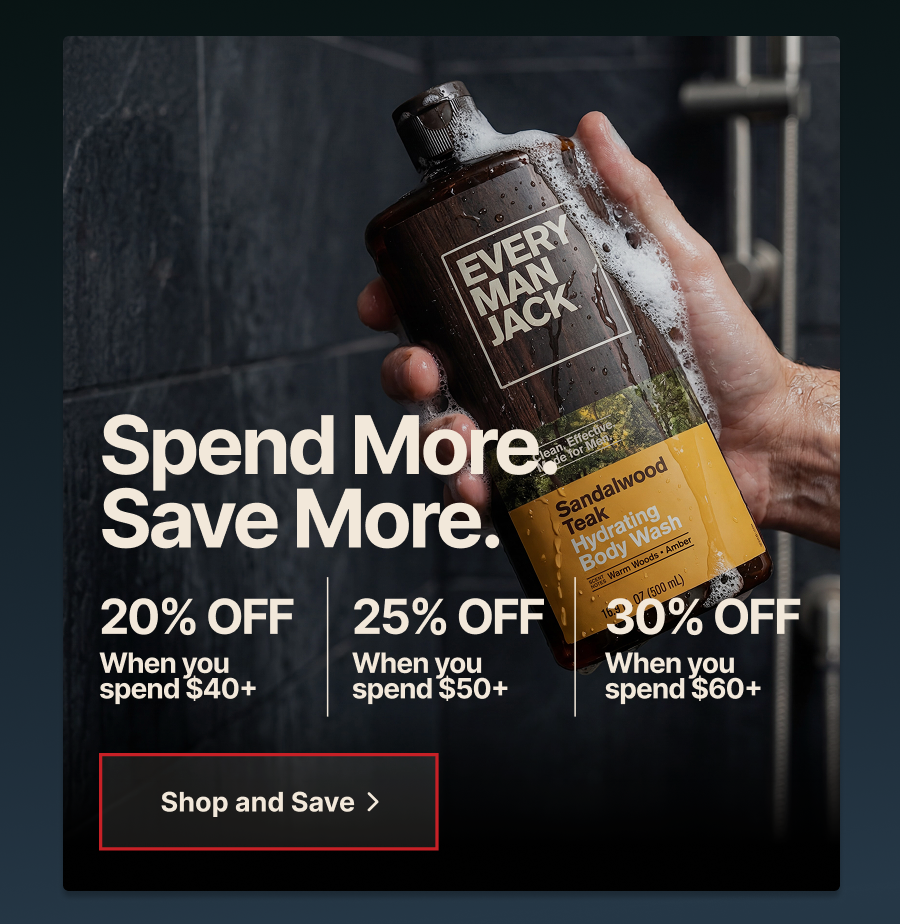 Spend More. Save More.